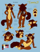 Tamias the Chipmunk PG Nude Reference Sheet by tamiasthechipmunk - nude, male, the, sheet, reference, rodent, chipmunk, pg, tamias