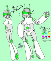 Music Box by awkwarddarknerd - female, robot, music box