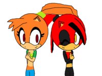 lilly,magen hedgehogs by Matthewsworld2 - girls, hedgehog, sonic, sonic fan character