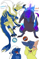 Mega evolutions by Syntex