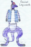 Rachel Tuzzle Legsworth by PlasmaFang70 - female, kangaroo, rachel, marsupial, oc, clothing, personal character