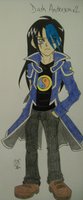 The Rival, Dash Anderson by TheAmariaShadow - male, human, student, original character, yu-gi-oh!, duel monster saviors, dash anderson, obelisk blue