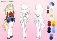 Character Sheet - Aurora - Travel by Kurapika - female, horse, character sheet, pony