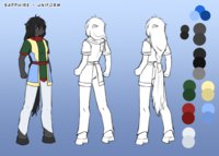Character Sheet - Sapphire - Uniform by Kurapika - female, horse, character sheet