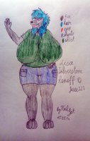 Lisa Silverstone Renoff by Starseeker91 - dog, red, big, boobs, breasts, female, purple, large, shorts, canine, green, sexy, dogs, eyes, wow, black, a, hyper, fur, for, shirt, hair, character, new, curvy, request, huge, hips, puppies, saluki, lisa, wide, enormous, renoff, saphire, tail-zet, silverston, gigantig, silverstone