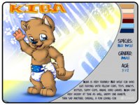 my ref sheet  by KibaSWolf - red, babyfur, diaper, cub, wolf, male, ref-sheet