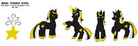 Mlp Ref:NelsonDemifur by Nightwolf1513 - male, little, pony, my, reference, mlp, ponysona, nightwolf1513