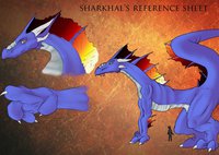 Old Stuff - Sharkhal by RedPox - dragon, male, gay, scalie, redpox