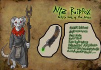 Niz Redpox, Grey Seer Of Clan RotPox by RedPox - male, rat, dark, mage
