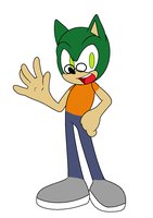 mike the tail-less cat by Matthewsworld2 - cat, male, sonic fan character