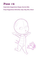 CHibi Art Poses [Page 2] by RisingDragon