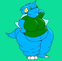 Natasha. c: by TehEchiphlosion - female, fat, bbw, nidoqueen, natasha, pokur