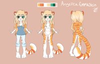 Silent '14 by AsylumSuicidal - feline, female, tiger, reference, big cat, tigeress, n/a, strawberry tiger