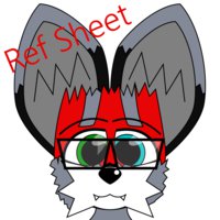 CJ Roth (Ref - 10/16/14) by CoopBurrito - fox, male, reference sheet, heterochromia, m/solo, fennec fox, ref sheet, cj, male/solo, m/s, cameron roth, cj roth, cameron julien roth