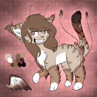 Lys ref by Lunko - female, lesbian, exotic, wings, (other), lumpi, artwork (digital), animal related (non-anthro), lullaphony, lys