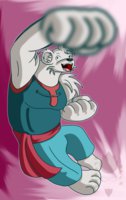 Spellbound Character Data: Andro Kind by G3TRacket - male, magic, mage, fighter, polar bear