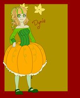 :Ref: Dynia Wespri by Sofua - female, pumpkin, sonic, reference, sonic fan character, seedrian, sofua, dynia