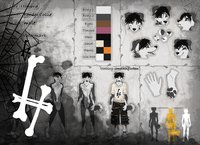 Howard - ref by bmpfurry - dog, male, border collie, ref, reference