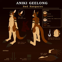 My character sheet - Cappuccino kangaroo by aniki - kangaroo, marsupial, coffee, cappuccino, aniki, canguru
