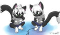 Gaming Kittens (by Rinzy)