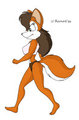 Vixen Walking by ReynardFox