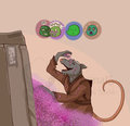 TMNT Commission Splinter in a box by dragona15