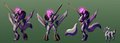 Melodia Fiume + minion ref sheet 