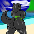 Beach Babe Masako 2 by Thrashmael