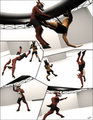 [Comic] Marcus -vs- Arrow 3D by Rattra