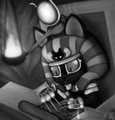 Working late night by Nyanpya