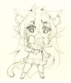 :R: Kaeda sketch chibi