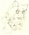 :R: Moonlight Lavender sketch chibi