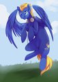 thunder crash (ponysona) by Kungroo