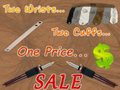 BURNT LEATHER CUFF SALE by TrinketSphinx