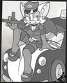 Cherries n' Berries -- REDO GRAYSCALE