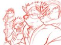 Accident Sketch no. 1 by CheezyPeanutButter