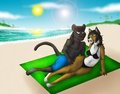 com - Fun in the sun by MrChocolate