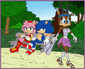 Wandering in the park