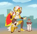 Leap of...cleavage? by lukwdoddsmicro