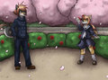 Raika and Runa by Desphiria