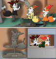 Cement Braixen by Volcano