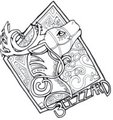 Geometric Badge: Blizzard