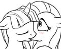 Twilight x Fluttershy by C0nnerC00n