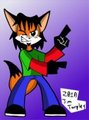 Hipster Fox Dude... in color!