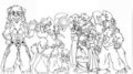 Tenryu Family (Rhapsody A musical adventure Male Furry Ver.) by SeanWuffy