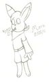 Possible Persona - 'Moonlight' the silver rabbit by MoonlightDelight