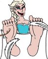 Elsa Tickled