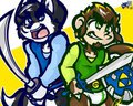 [CHUMMISSION] - CRINKLE SWORDSMEN  by babymonkey