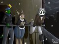 Snowy day by Plaga