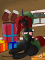 A changeling Xmas_ scorpion